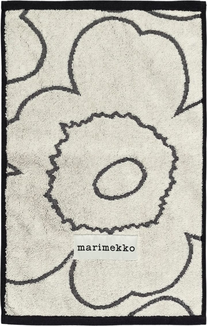 Toalla de manos Piirto Unikko 30x50 cm - Ivory-black - Marimekko