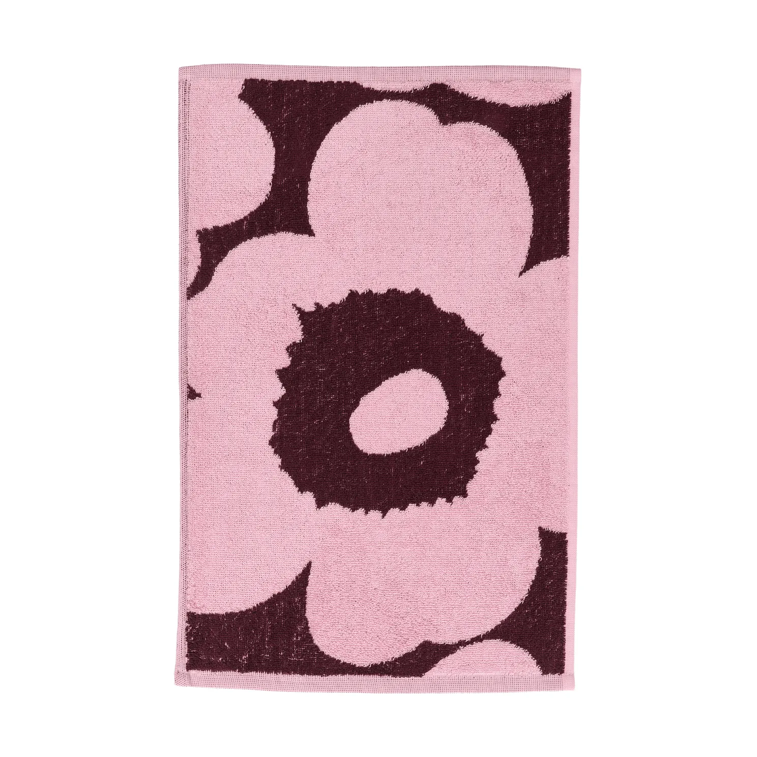 Toalla de manos Unikko 30x50 cm, Ciruela-rosa Marimekko