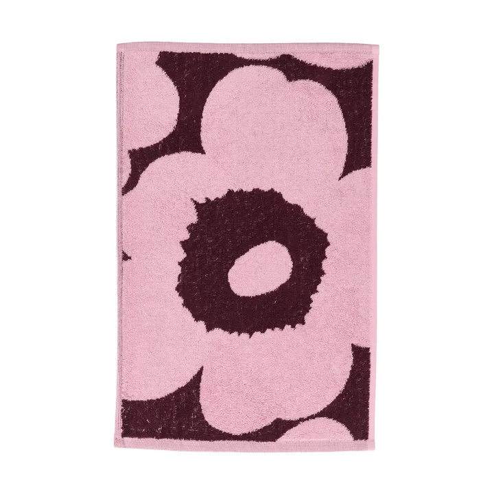 Toalla de manos Unikko 30x50 cm - Ciruela-rosa - Marimekko