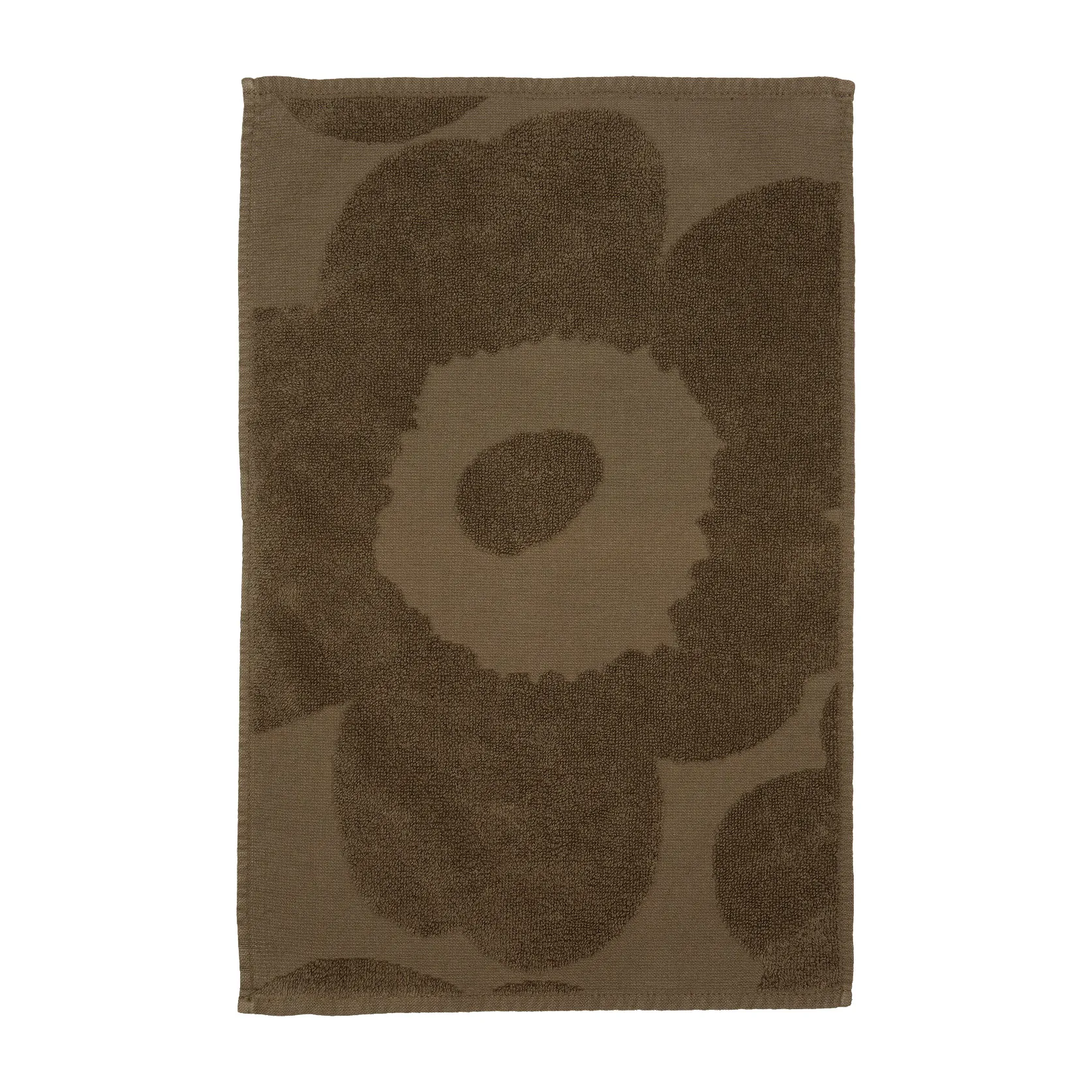 Toalla de manos Unikko 30x50 cm, dark sand Marimekko