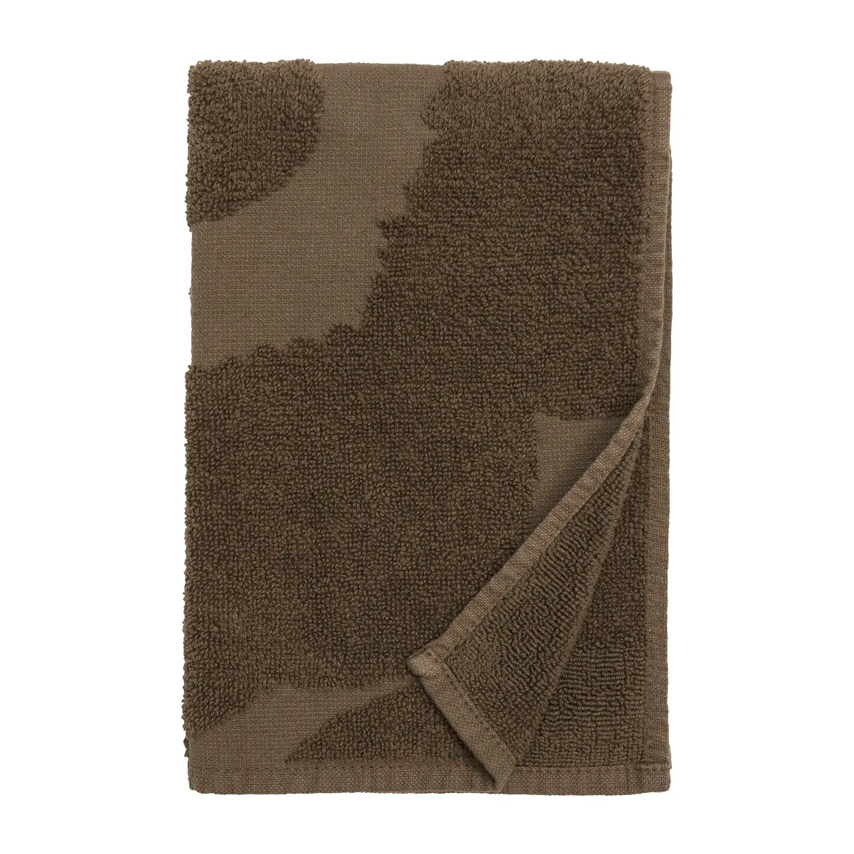 Toalla de manos Unikko 30x50 cm, dark sand Marimekko