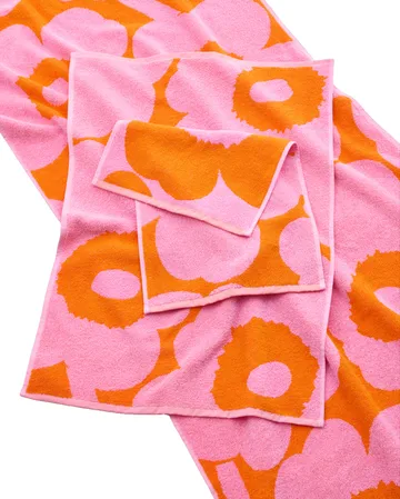 Toalla de manos Unikko 30x50 cm - Orange-pink - Marimekko
