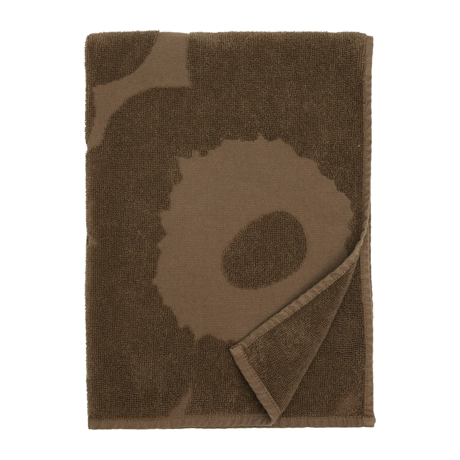 Toalla de manos Unikko 47x70 cm, dark sand Marimekko