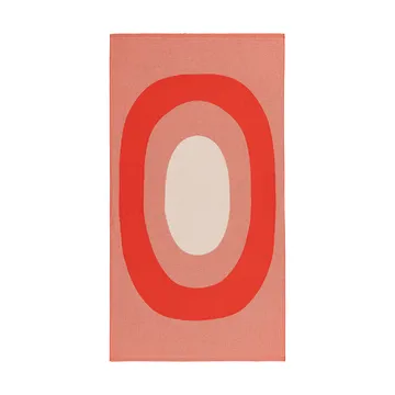 Toalla de playa Melooni 96,5x180 cm - Orange-off white - Marimekko