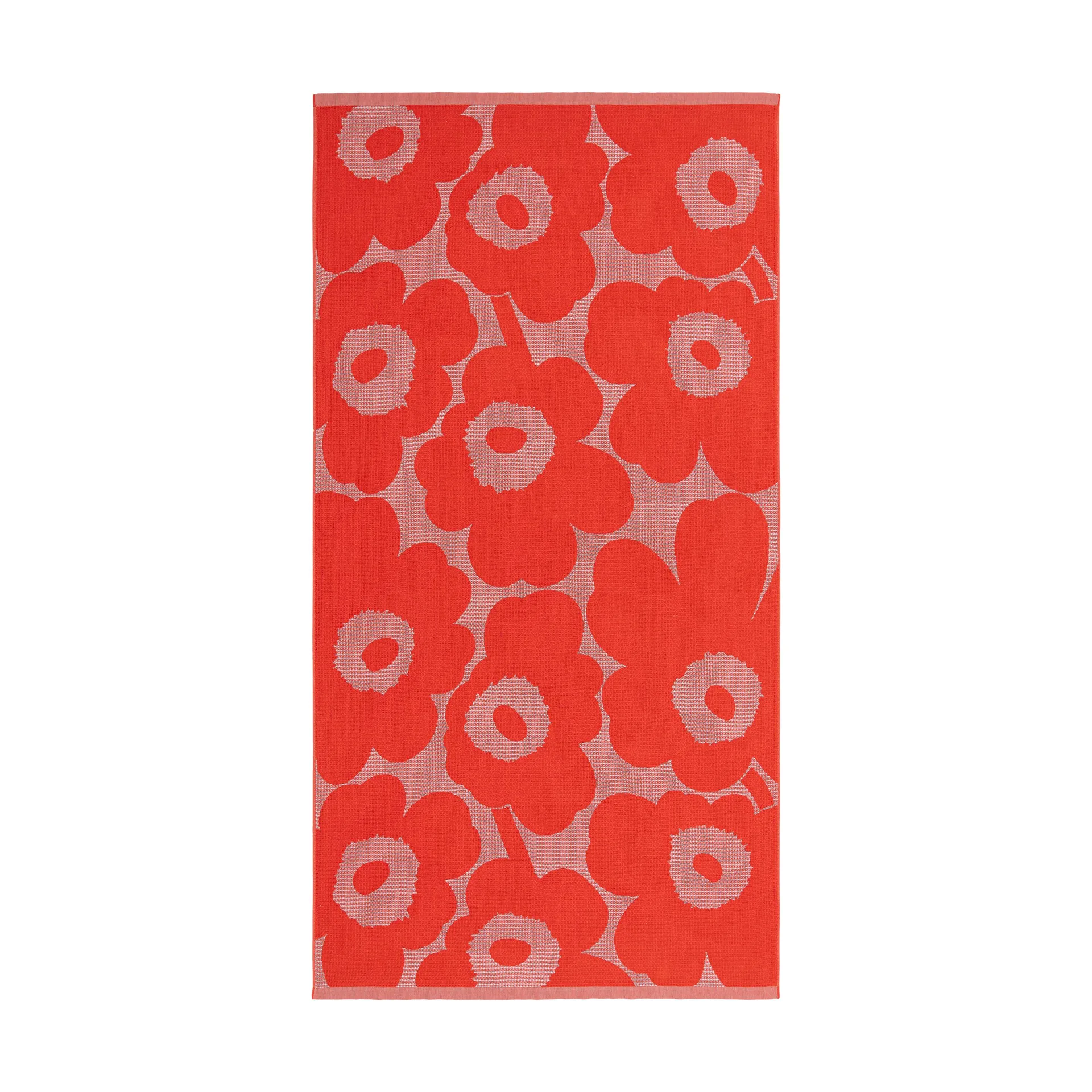 Toalla de playa Unikko 96,5x180 cm, L. blue-orange Marimekko