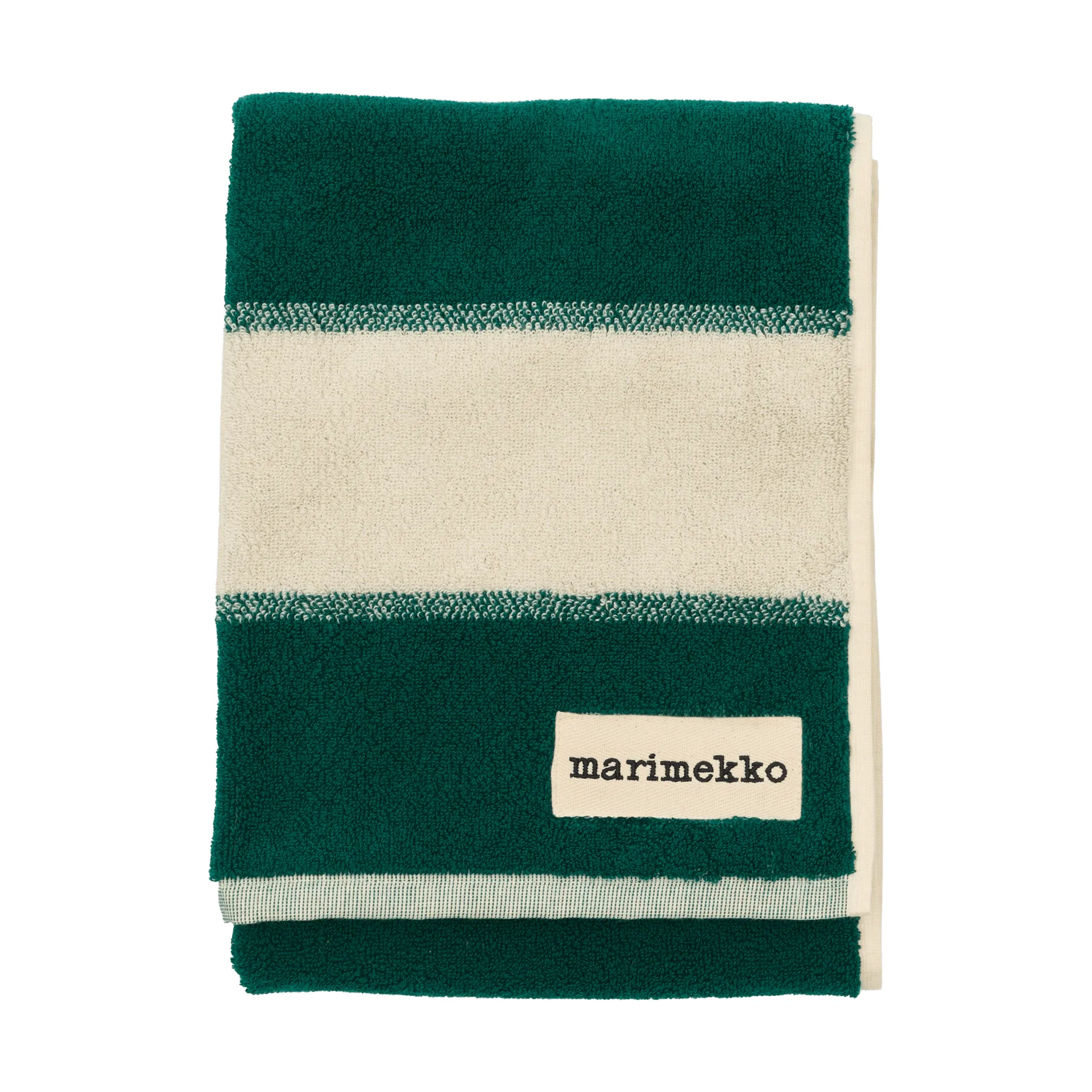 Toalla Galleria, Emerald-melón Marimekko