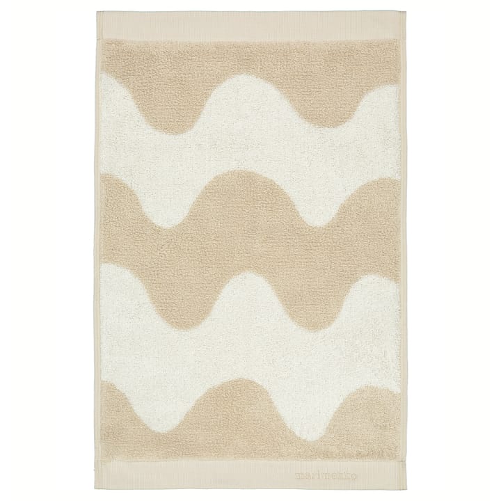 Toalla Lokki beige-blanco - 30x50 cm - Marimekko