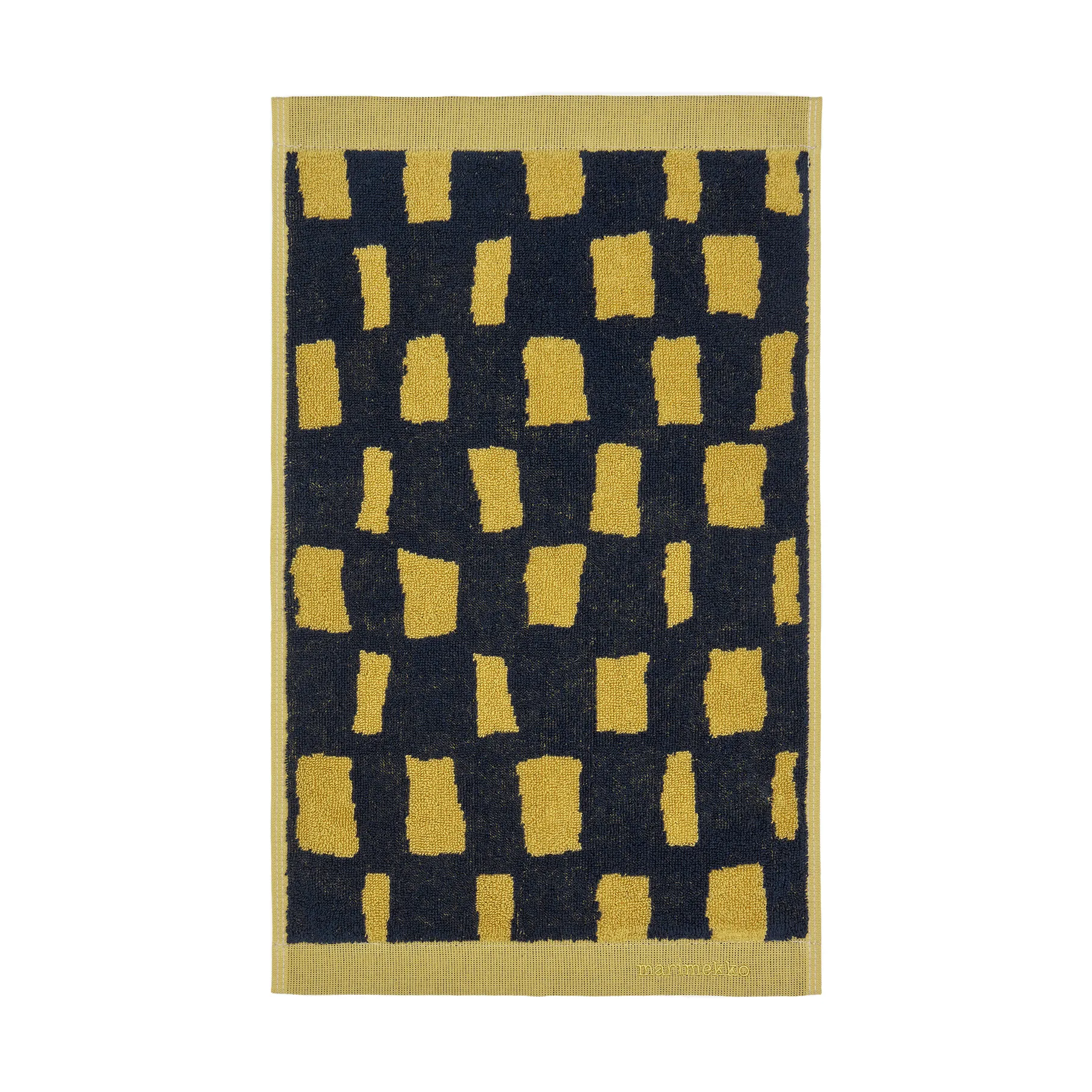 Toalla para invitados Iso Noppa 30x50 cm, Black-sand Marimekko