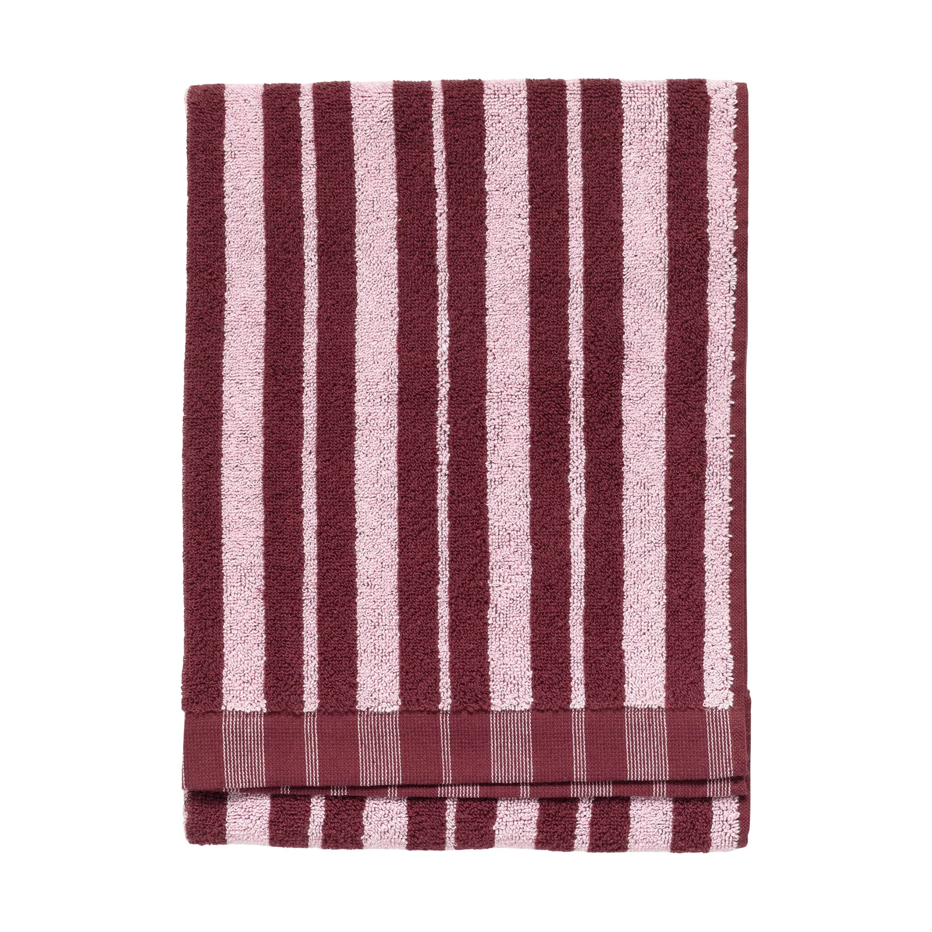 Toalla Raide 50x70 cm, Burgundy-pink Marimekko