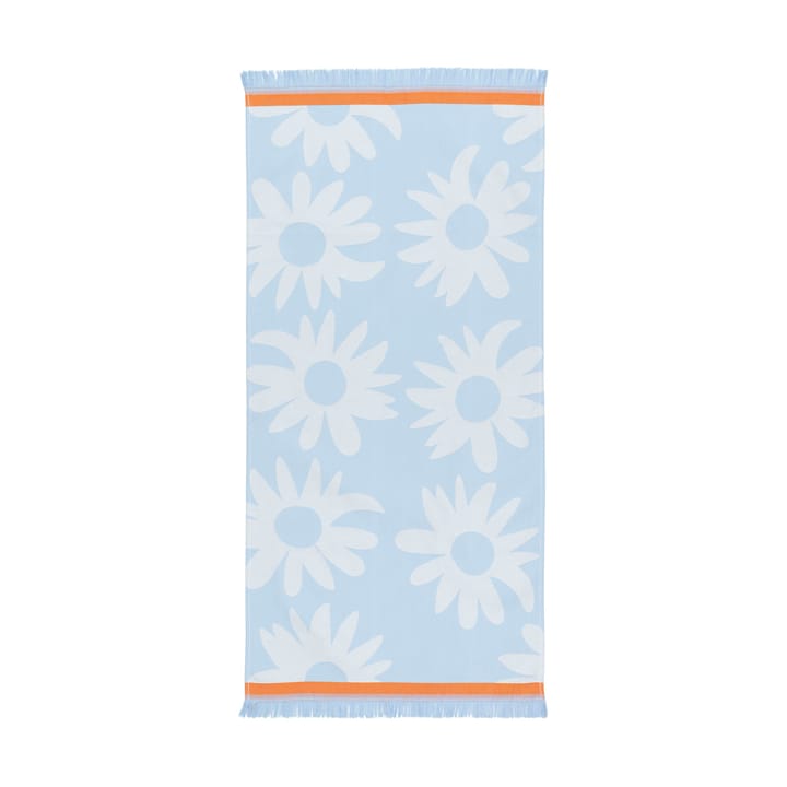Toalla Rakastaa ei rakasta hamam 45x92 cm - Orange-Off-white-light blue - Marimekko