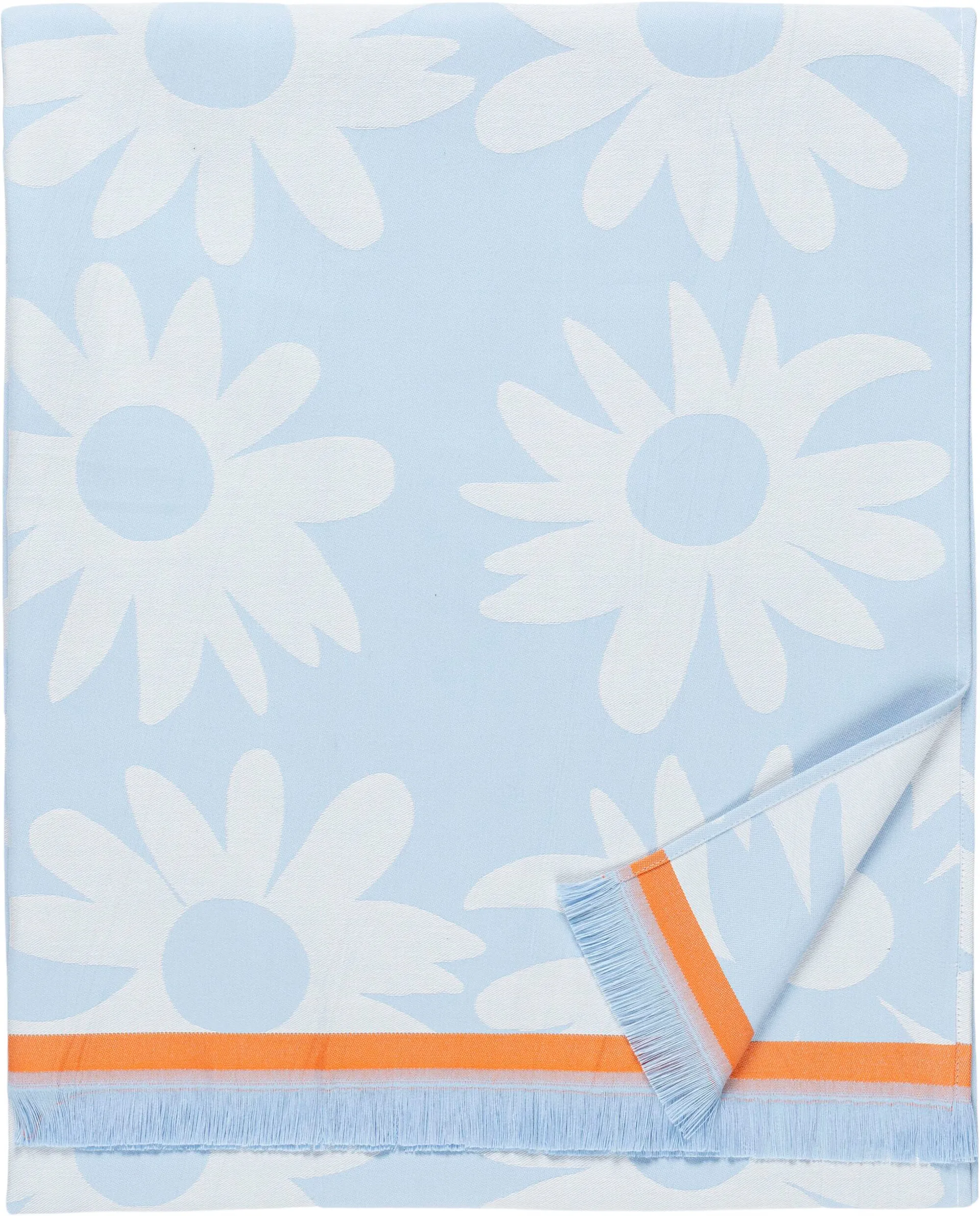Toalla Rakastaa ei rakasta hamam 91x165 cm, Orange-Off-white-light blue Marimekko