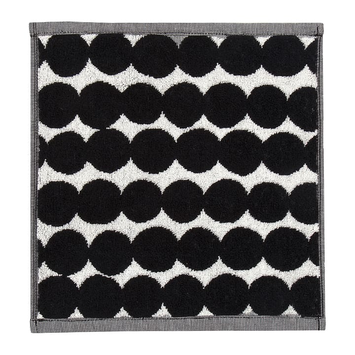 Toalla Räsymatto, negro - Toalla mini 30x30 cm - Marimekko