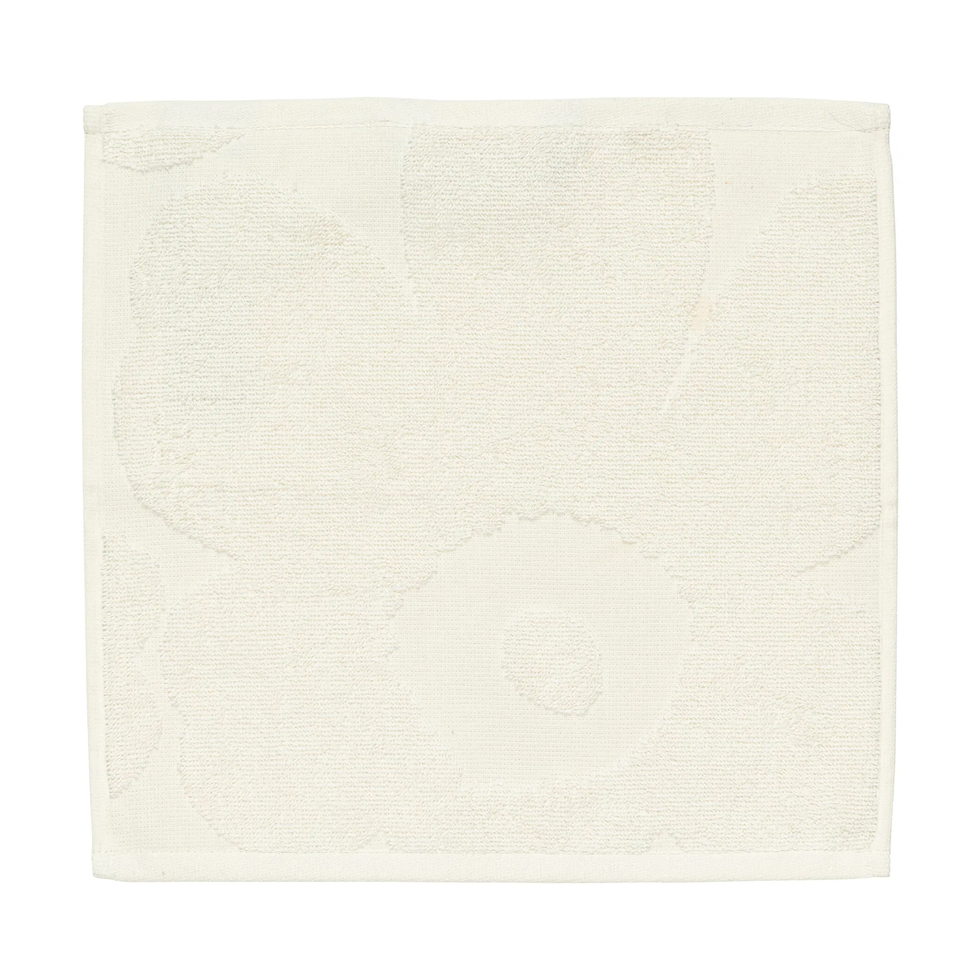 Toalla solid mini Unikko 32x32 cm, Ecru Marimekko