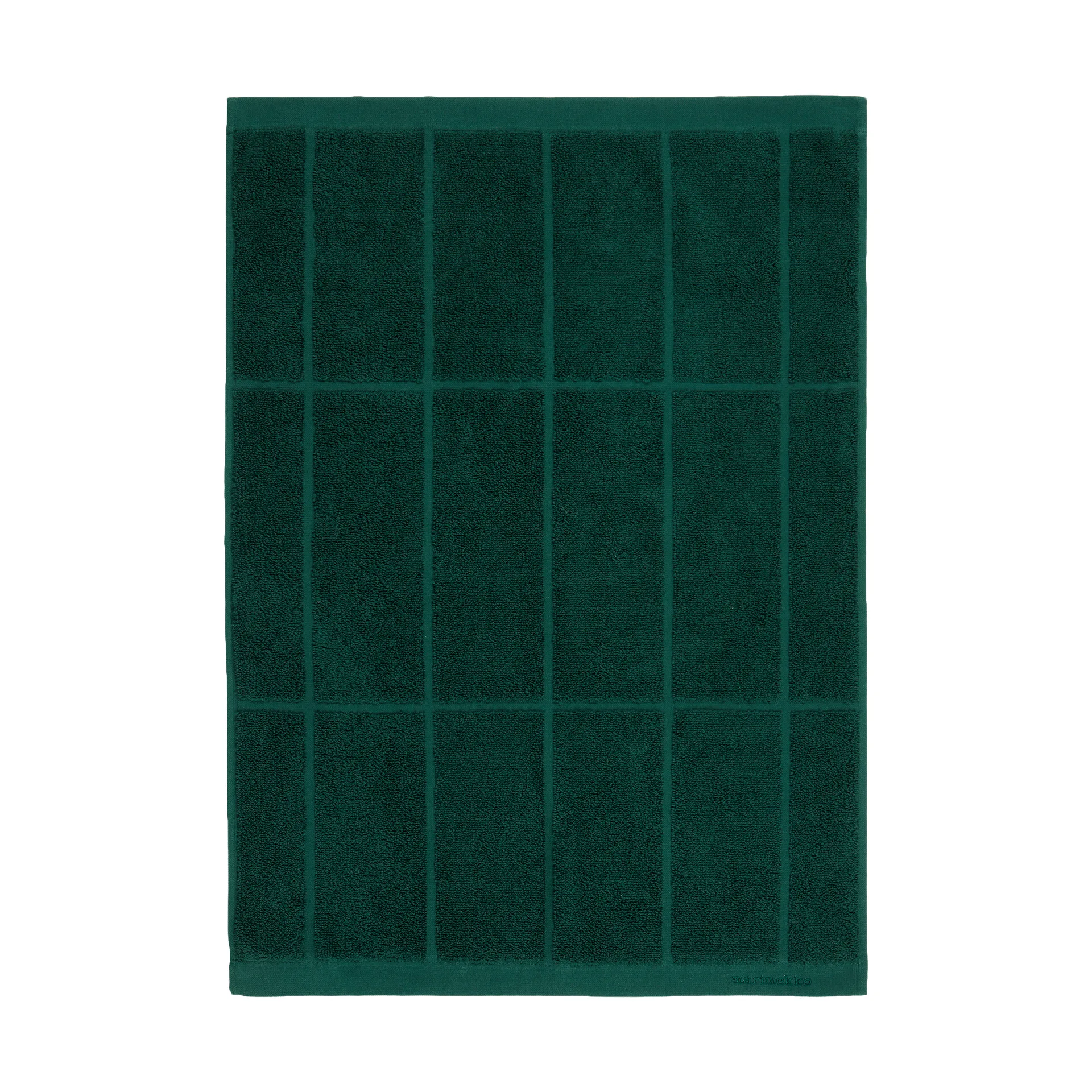 Toalla Tiiliskivi 50x70 cm, Dark green Marimekko
