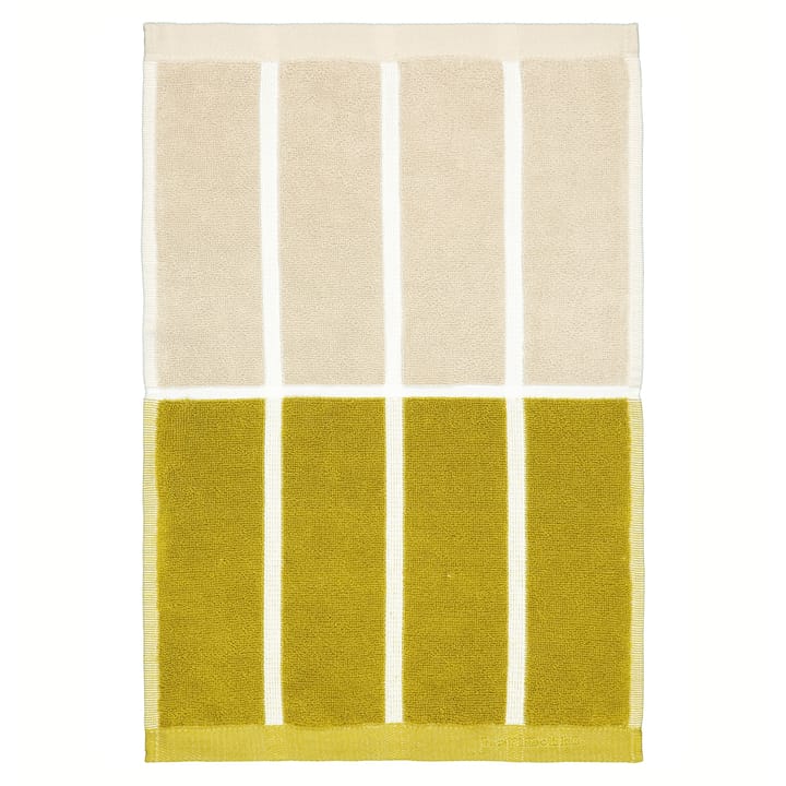 Toalla Tiiliskivi verde oscuro-amarillo-beige - 30x50 cm - Marimekko