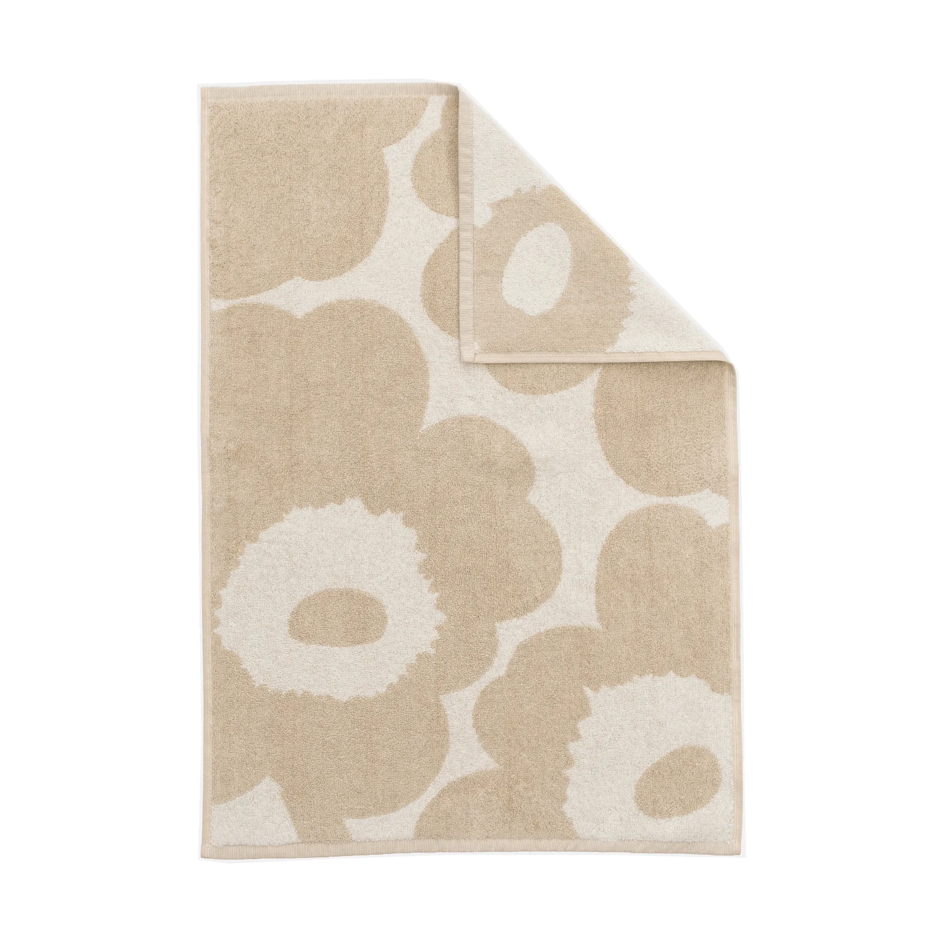 Marimekko Toalla Unikko 50x70 cm Off white-linen | Decoración & Diseño Nórdico | Toallas de mano y cortesía | Beige