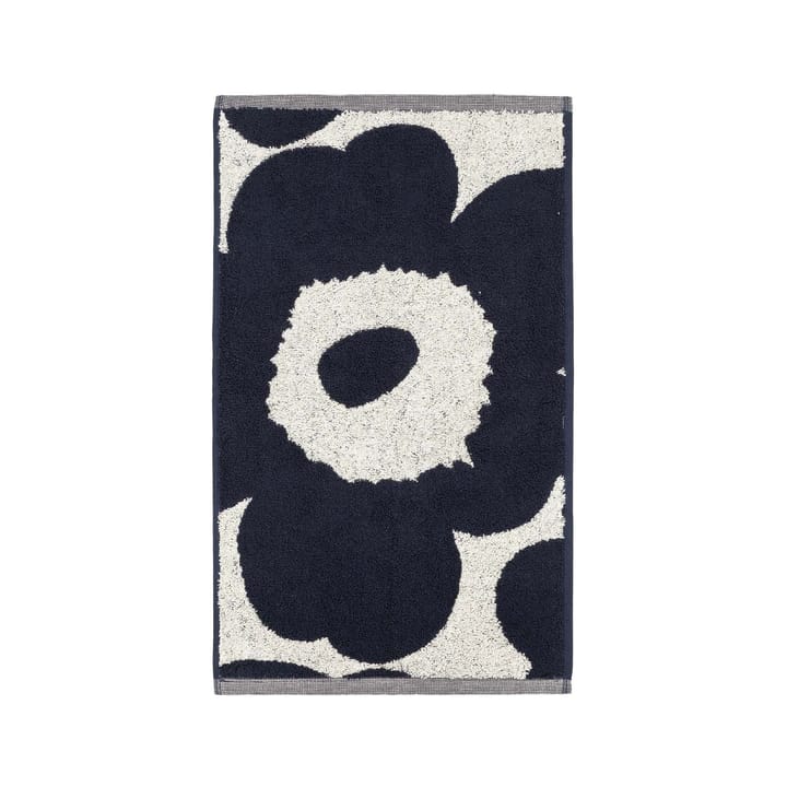 Toalla Unikko  blanco natural-azul oscuro - 30x50 cm - Marimekko