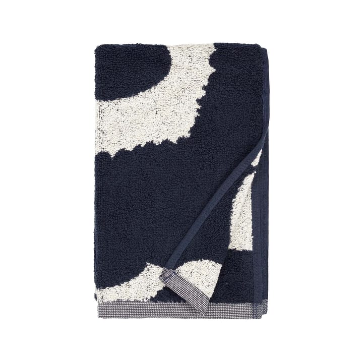 Toalla Unikko blanco natural-azul oscuro, 30x50 cm Marimekko