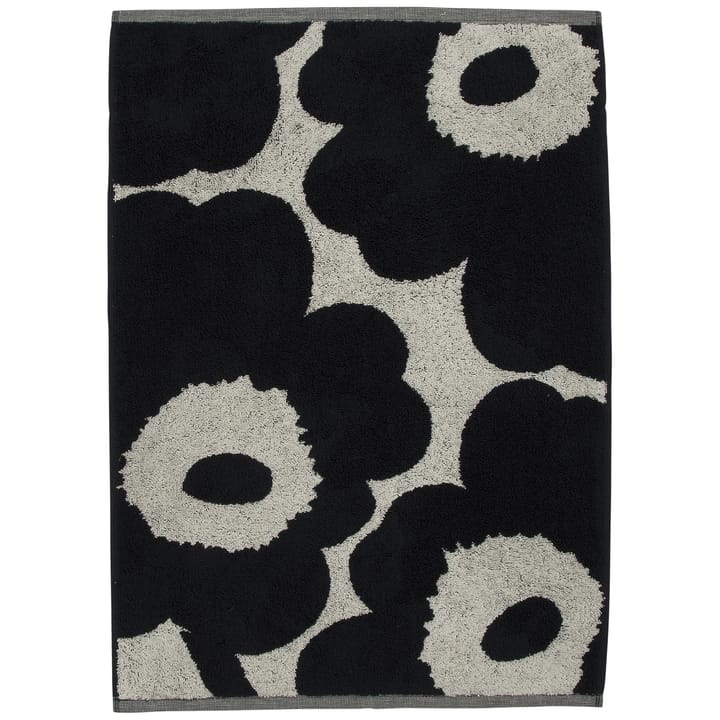 Toalla Unikko  blanco natural-azul oscuro - 50x70 cm - Marimekko