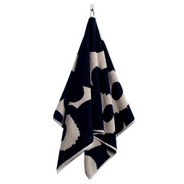 Toalla Unikko negro-arena - Toalla de manos - Marimekko