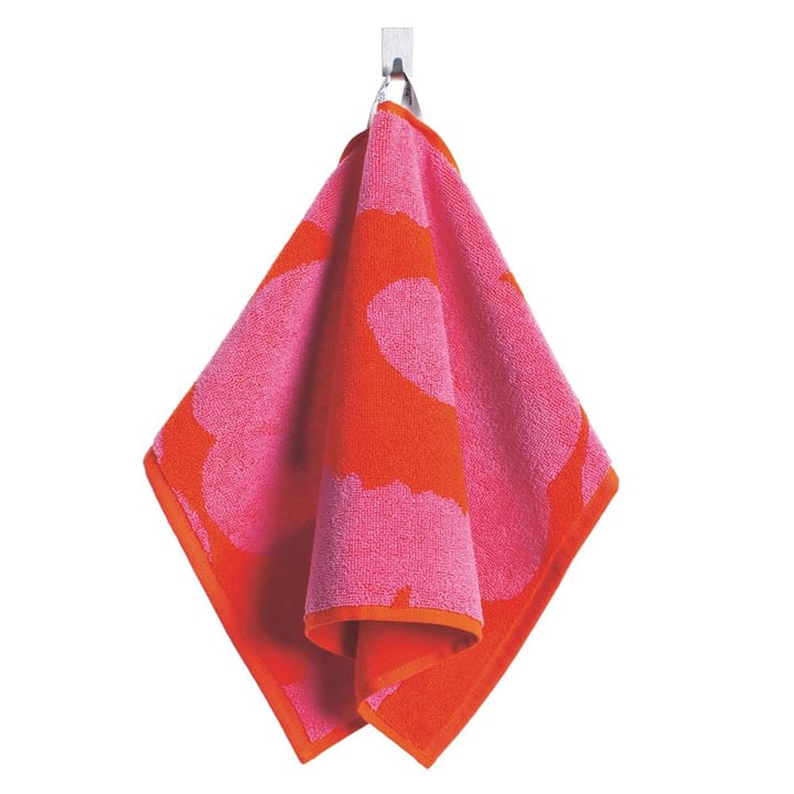 Toalla Unikko rojo-rosa - toalla de tocador - Marimekko