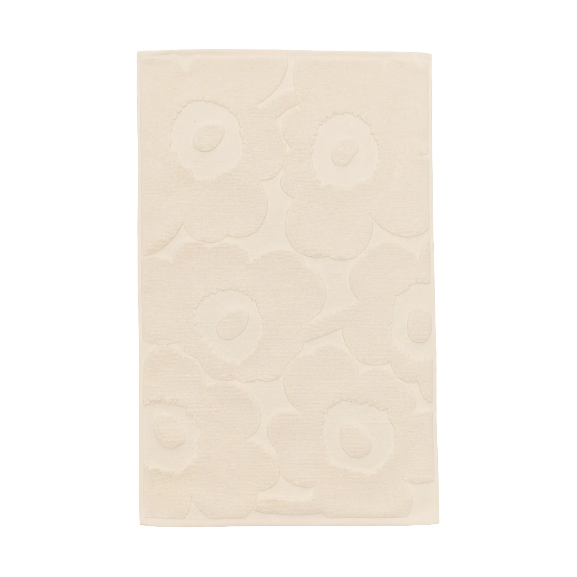Unikko alfombra de baño, blanco roto Marimekko