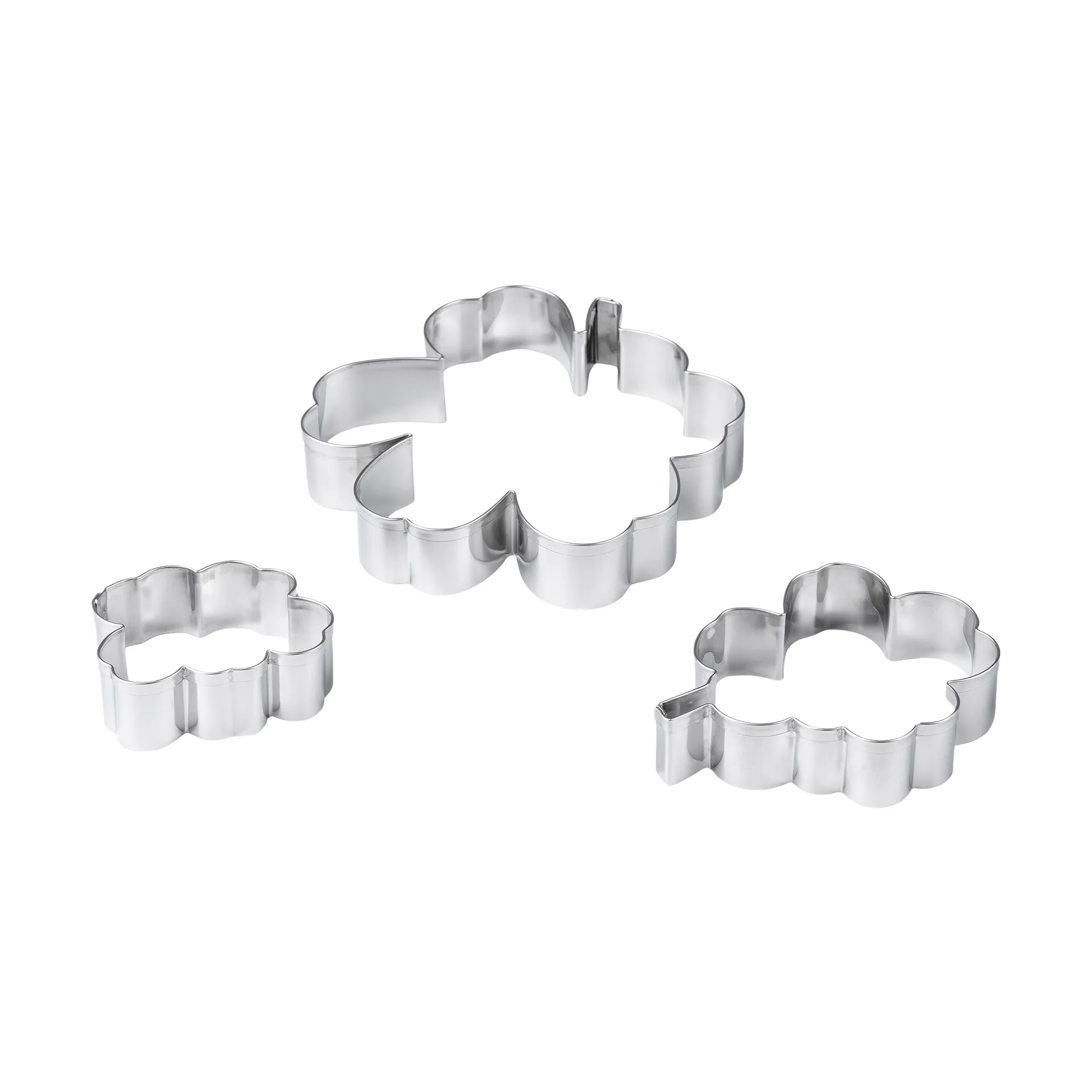 Unikko cortador de pasteles, Acero inoxidable, 3 piezas Marimekko