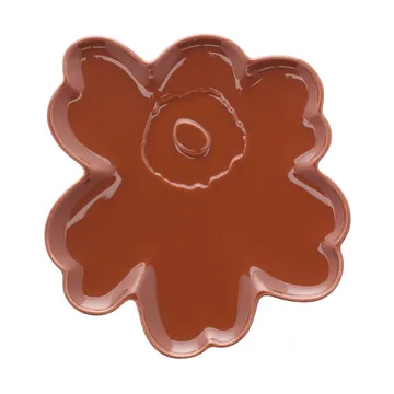 Unikko shape plato - castaño - Marimekko