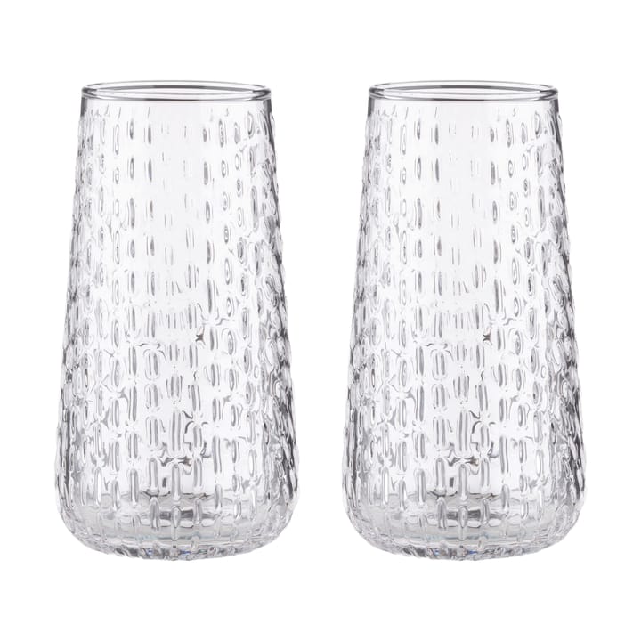 Vaso Syksy long tumbler, 2-pack - Clear - Marimekko
