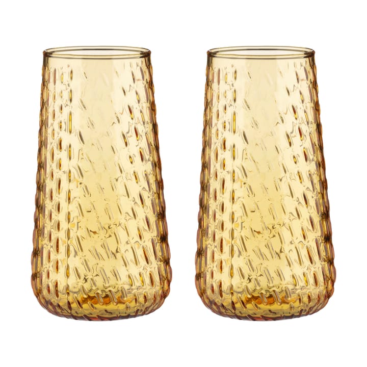 Vaso Syksy long tumbler, 2-pack - Honey - Marimekko