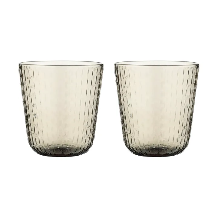 Vaso tumbler Syksy 36 cl, 2-pack - Brown - Marimekko