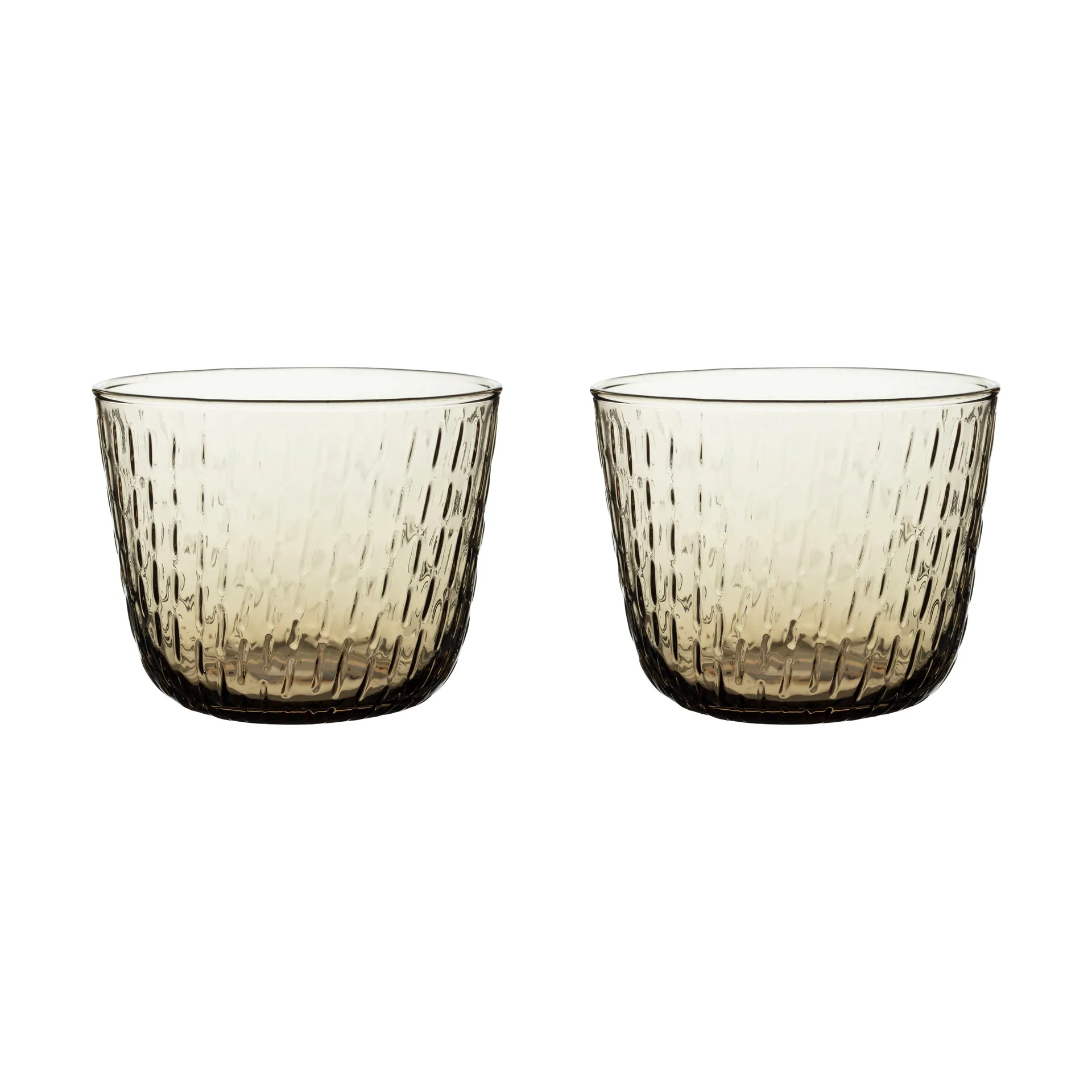 Vasos Syksy 2 dl 2-pack, Brown Marimekko