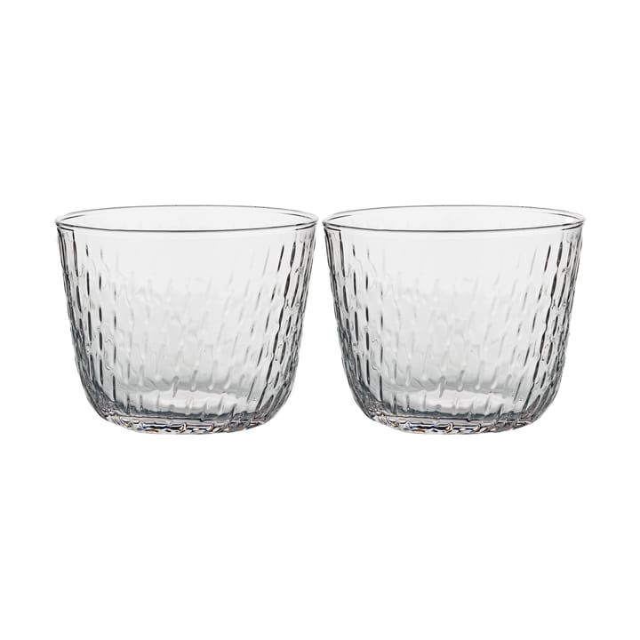 Vasos Syksy 2 dl 2-pack - Clear - Marimekko