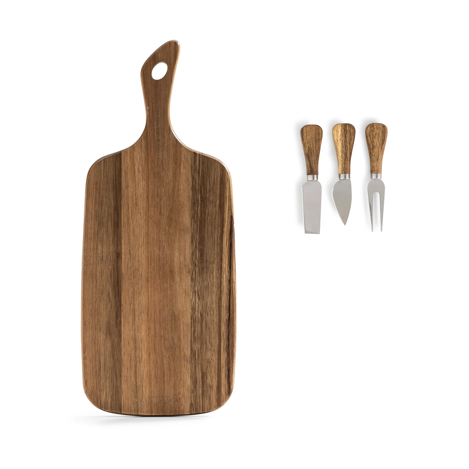 Bandeja de servir pequeña Markus 20x48 cm, Acacia Markus Aujalay