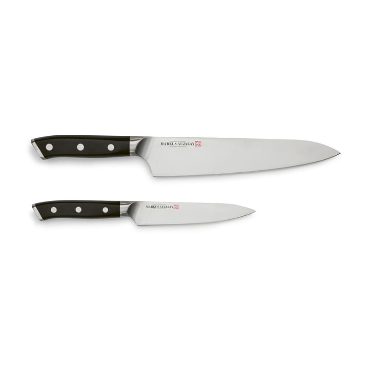 Juego de cuchillos japoneses Markus Classic - Cuchillo de chef y cuchillo pelador - Markus Aujalay
