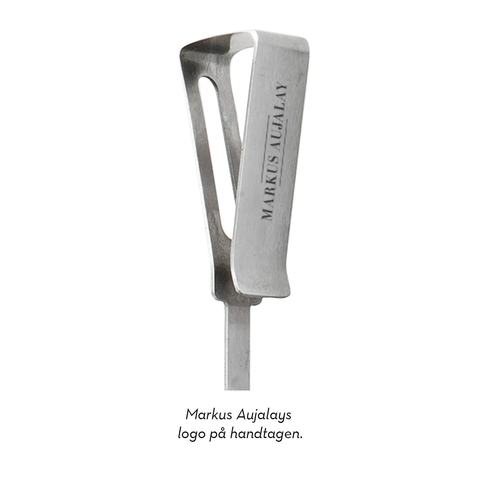 Setd e brochetas Markus 8 piezas 16x37 cm, Silver Markus Aujalay