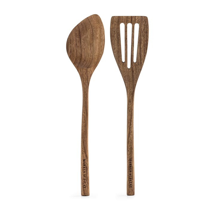 Utensilios de cocina Markus acacia - 2 piezas - Markus Aujalay