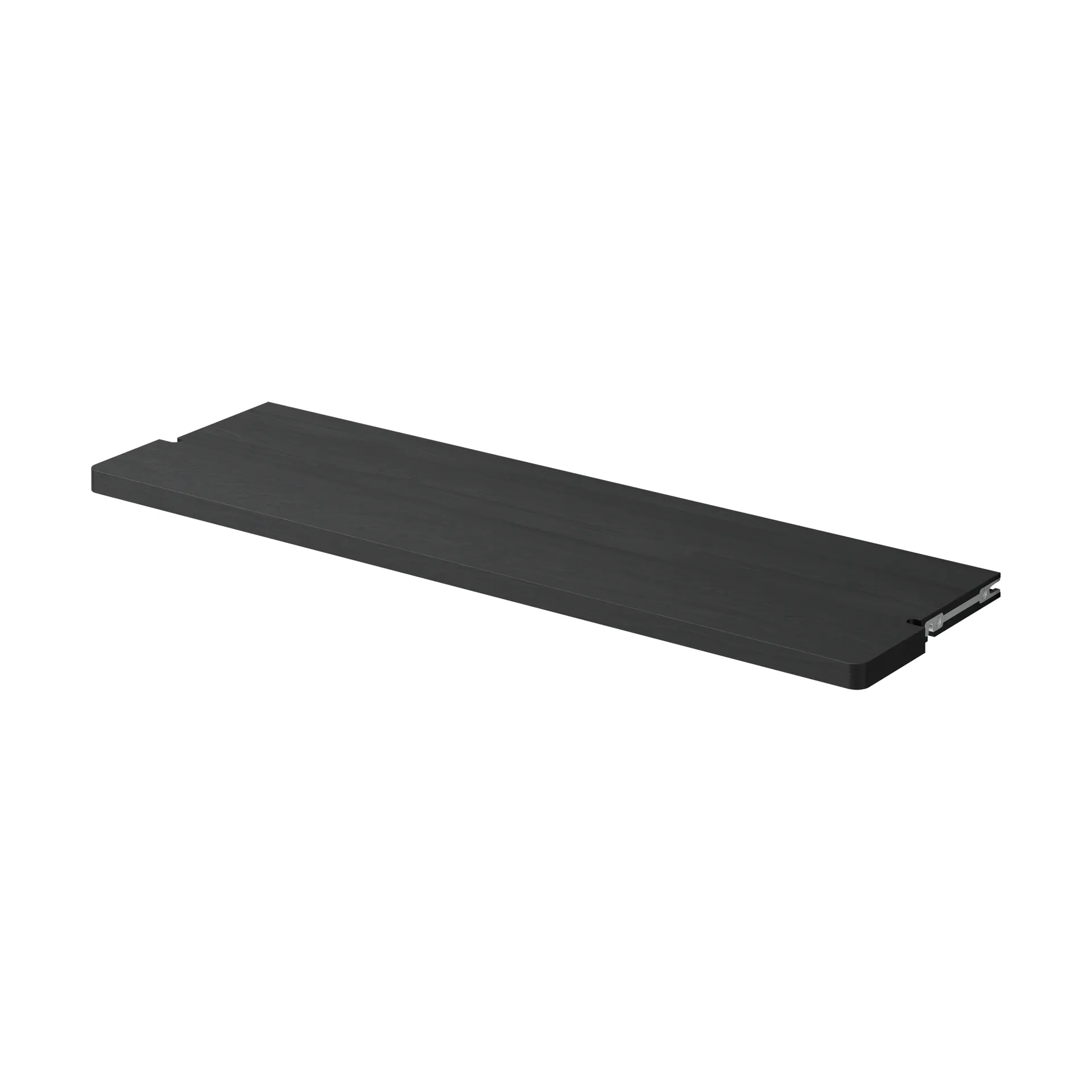 Balda Gridlock Shelf 800 cm (ancho), Black stained Ash Massproductions