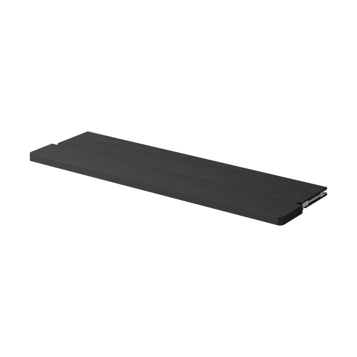 Balda Gridlock Shelf 800 cm (ancho) - Black stained Ash - Massproductions