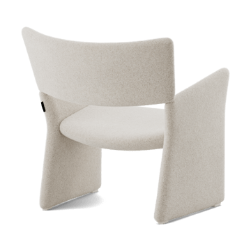 Crown Easy Chair - Spiral 21 Chalk - Massproductions