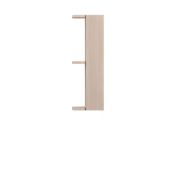 Estantería de pared Gridlock - S1-A3-0 - Natural Ash - Massproductions