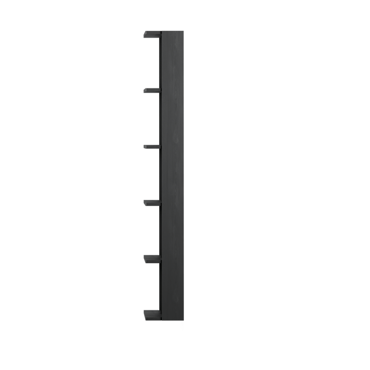 Estantería de pared Gridlock - T2-A12-0, Black stained Ash Massproductions
