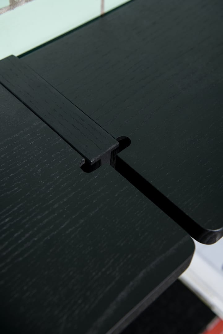 Estantería de pared Gridlock - T2-A12-0, Black stained Ash Massproductions