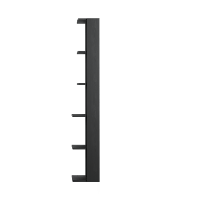 Estantería de pared Gridlock - T3-A9-9 - Black stained Ash - Massproductions