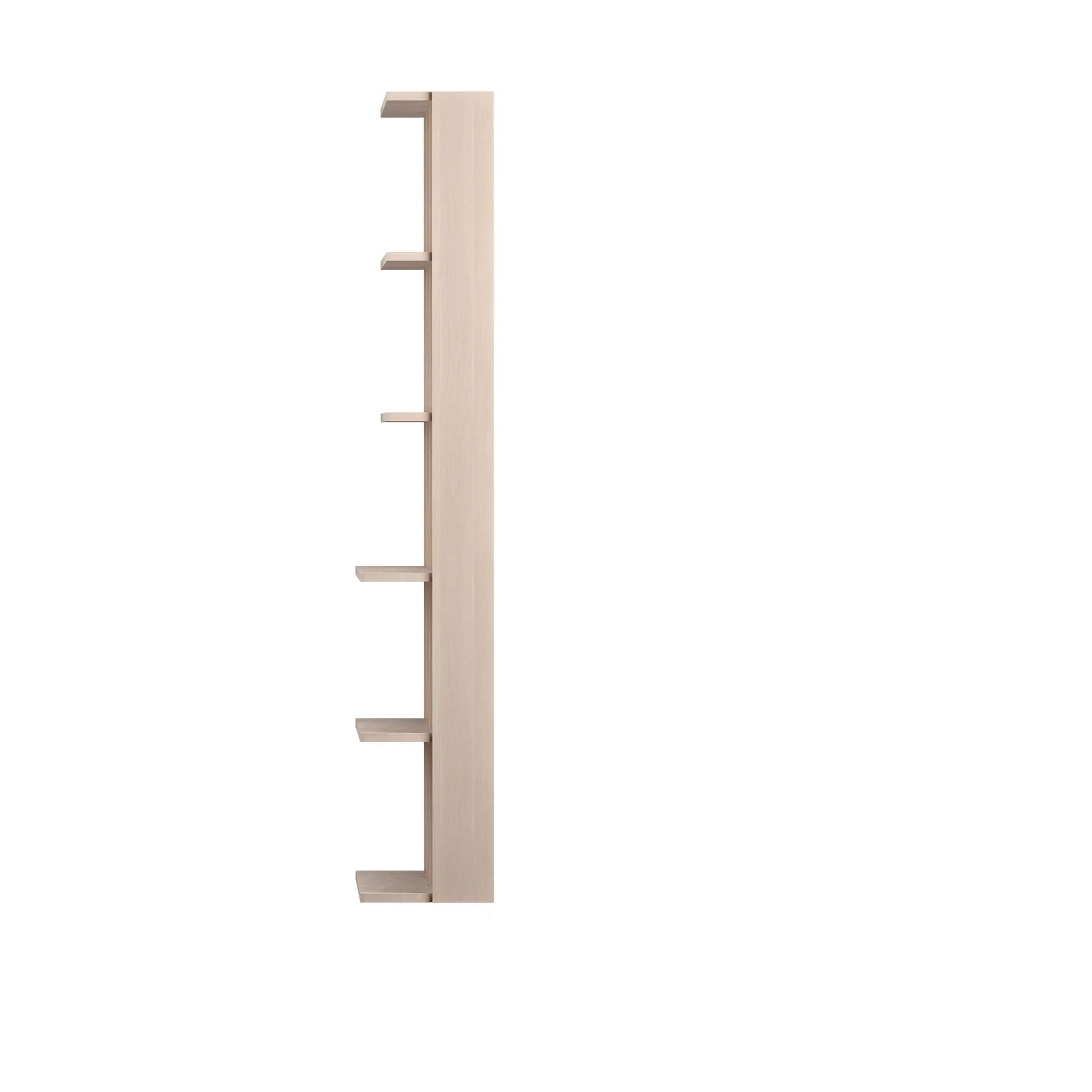 Estantería de pared Gridlock - T3-A9-9, Natural Ash Massproductions