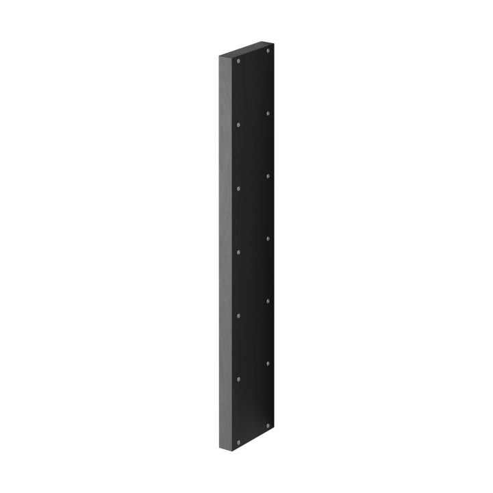 Gridlock Linking Panel 740 cm (alto) - Black stained Ash - Massproductions