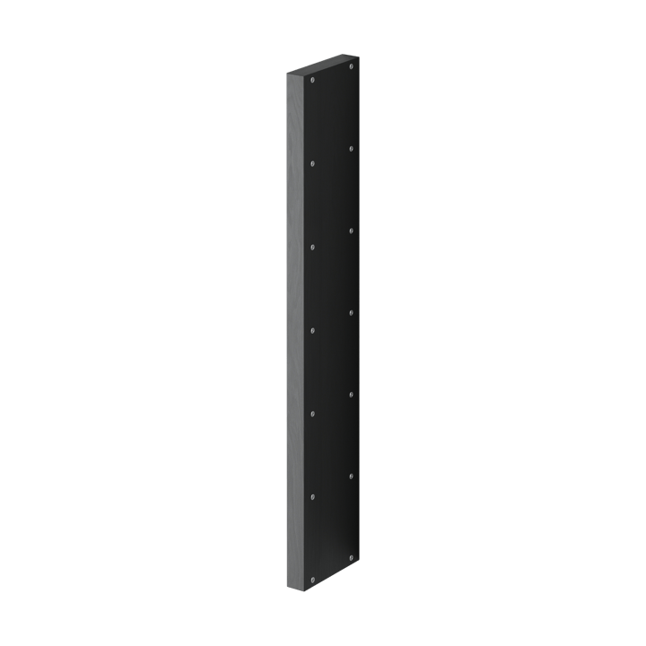 Gridlock Linking Panel 740 cm (alto) - Black stained Ash - Massproductions