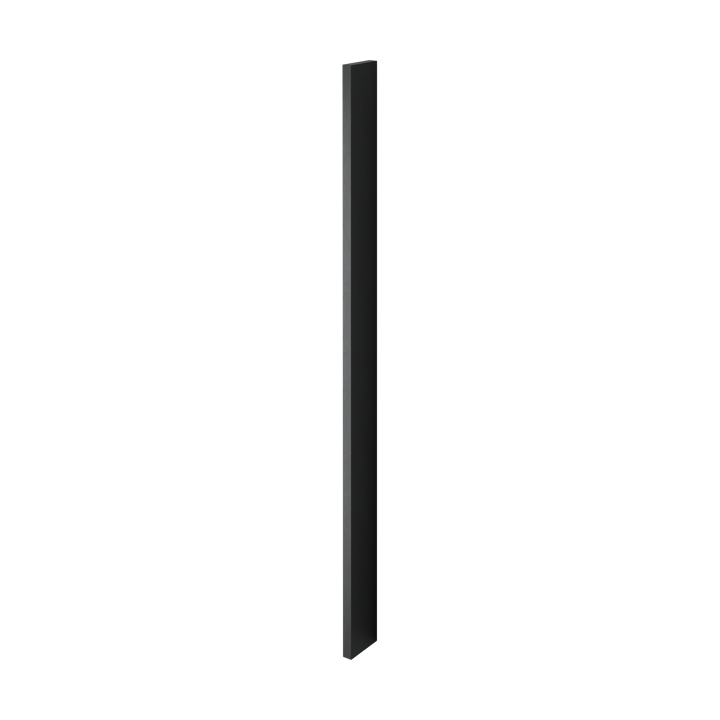 Gridlock Side Panel 1820 cm (alto) - Black stained Ash - Massproductions