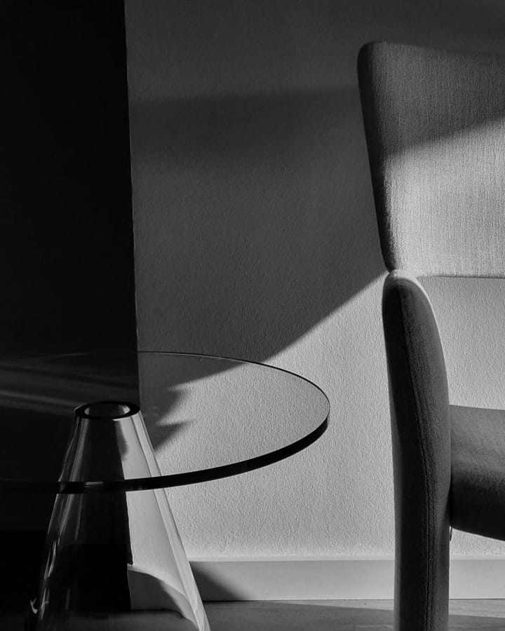 Mesa Sander Ø48 cm, Vidrio Massproductions