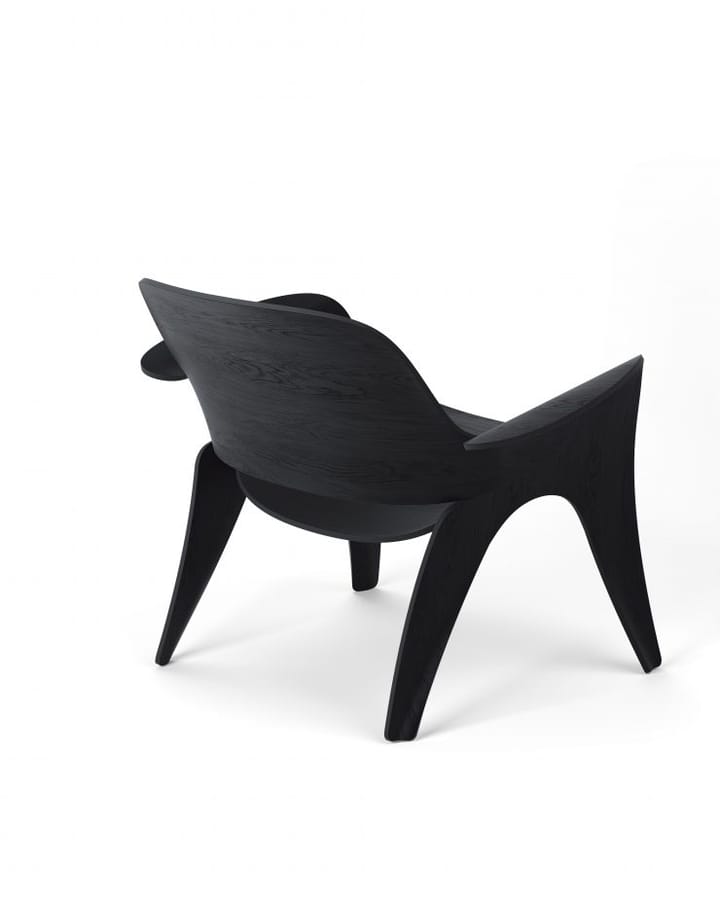Silla Rose, Roble teñido de negro Massproductions